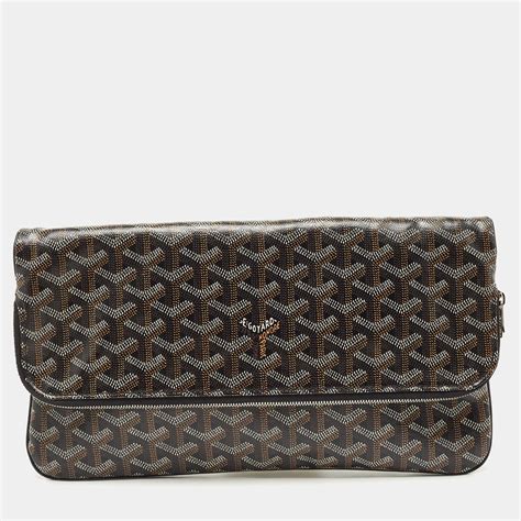 black goyard clutch|Goyard clutch price.